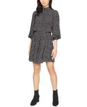 Load image into Gallery viewer, Sanctuary Women&#39;s On The Town Dot Print Long Sleeve Dress, Black, 4
