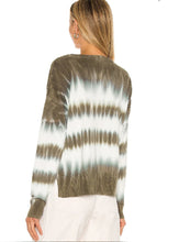 Load image into Gallery viewer, Sanctuary Women's  Sunsetter Cotton Sweater, Organic Green Tie-Dye, S
