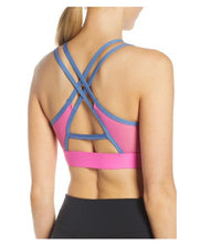 Load image into Gallery viewer, Nike Women&#39;s Indy Dri-FIT Strappy Light-Support Sports Bra, Pink, S
