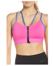 Load image into Gallery viewer, Nike Women&#39;s Indy Dri-FIT Strappy Light-Support Sports Bra, Pink, S
