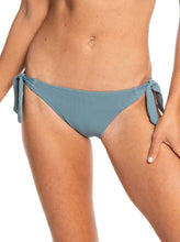 Load image into Gallery viewer, Roxy Women&#39;s Seas the Day Textured Side-Tie Bikini Bottoms, Blno, XS
