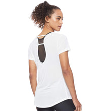 Load image into Gallery viewer, Under Armour Women&#39;s Sport Mesh Short Sleeve Shirt, Onyx White, M
