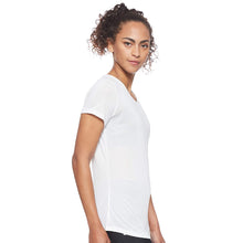 Load image into Gallery viewer, Under Armour Women&#39;s Sport Mesh Short Sleeve Shirt, Onyx White, M
