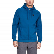 Load image into Gallery viewer, Under Armour Men&#39;s Athletic Rival Fleece Full Zip Hoodie, Navy, XXL
