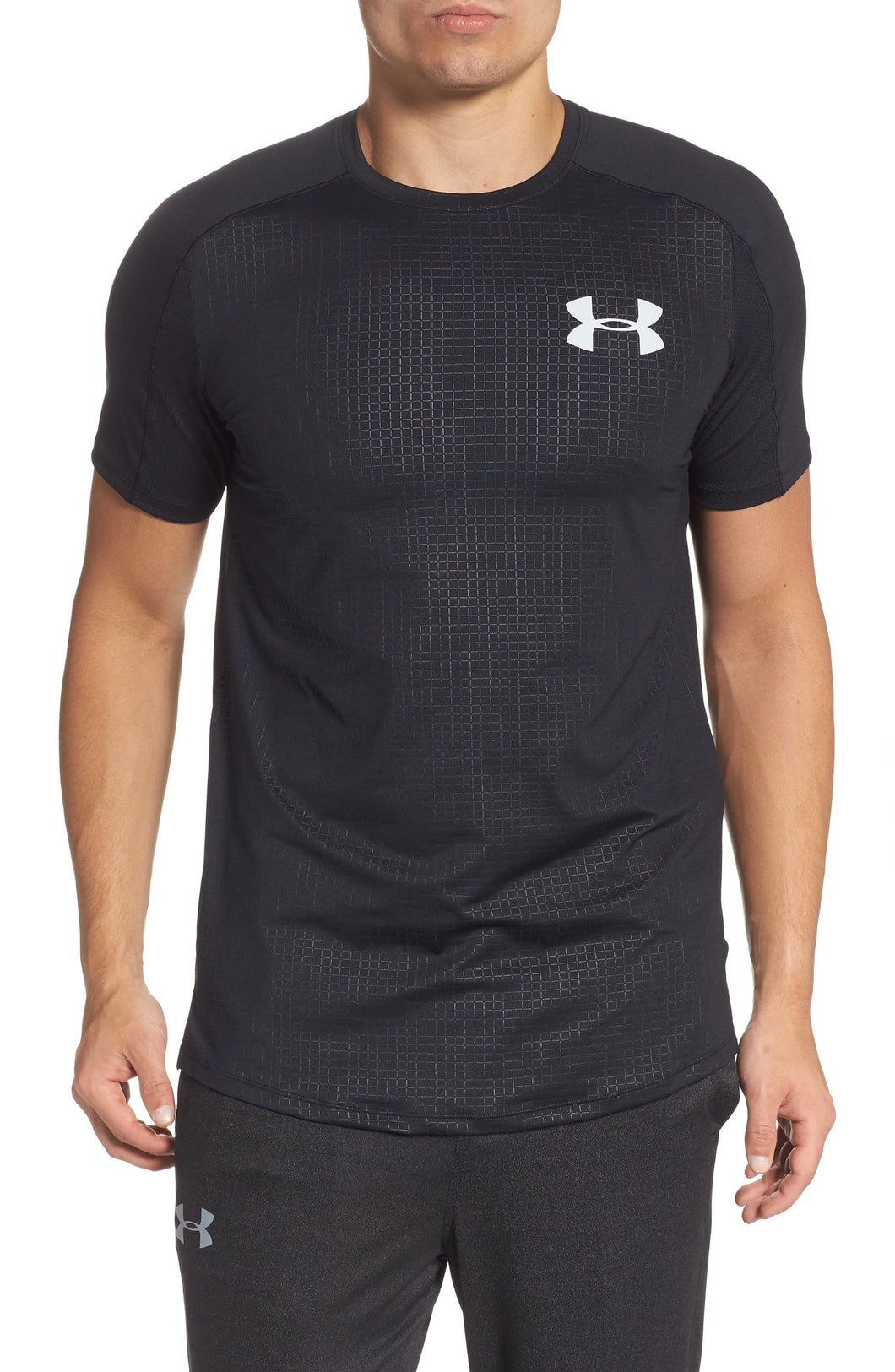 Under Armour Men's Athletic Ultra-soft HeatGear T-Shirt, Black, XL