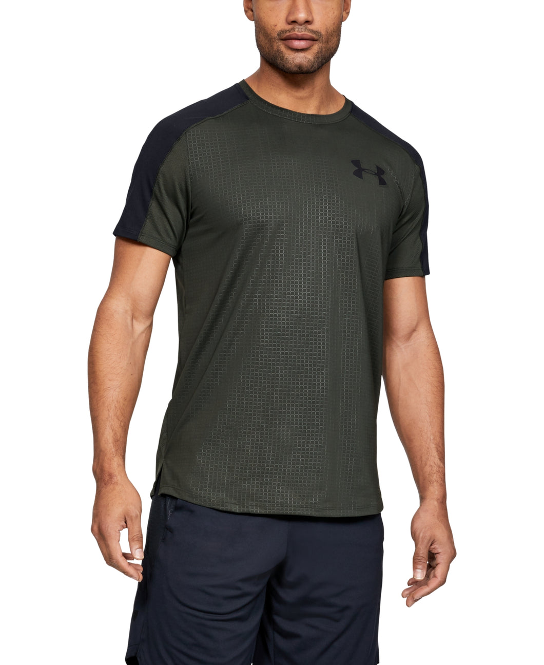 Under Armour Men's Athletic Ultra-soft HeatGear T-Shirt, Olive, XL