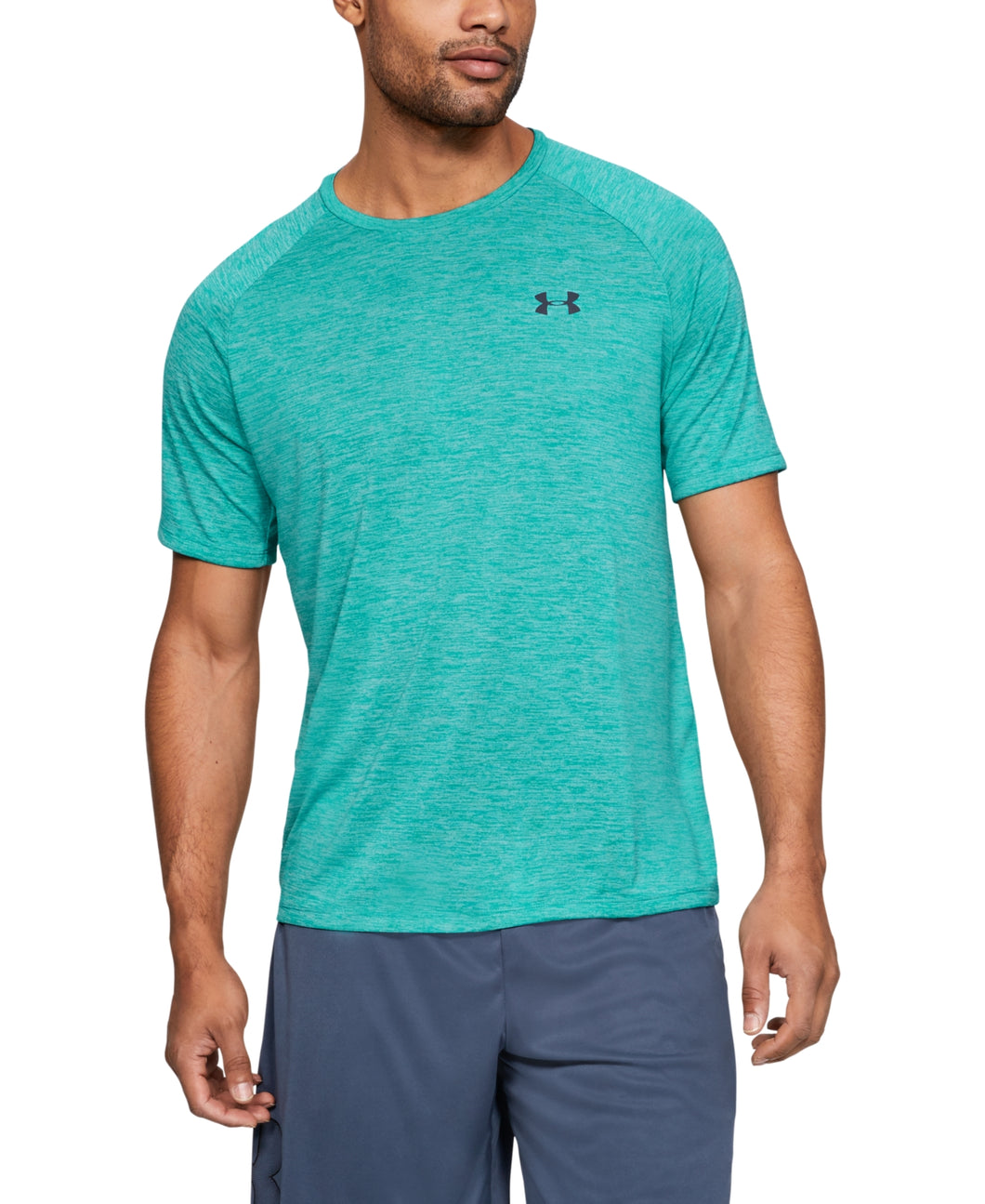 Under Armour Men's Athletic Tech™ Short Sleeve T-shirt, Teal Rush, S