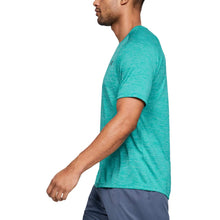 Load image into Gallery viewer, Under Armour Men&#39;s Athletic Tech™ Short Sleeve T-shirt, Teal Rush, S
