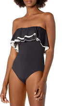 Load image into Gallery viewer, Coco Reef Women's Ruffled Tummy-Control One-Piece Swimsuit, 16/40C
