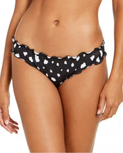 Load image into Gallery viewer, SUNDAZED Women&#39;s Spot On Printed Mermaid Cheeky Bottoms, Black, XL

