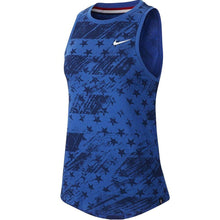 Load image into Gallery viewer, Nike Women&#39;s Printed Racerback Tank Top, Blue, S
