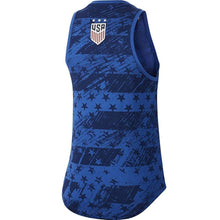 Load image into Gallery viewer, Nike Women&#39;s Printed Racerback Tank Top, Blue, S
