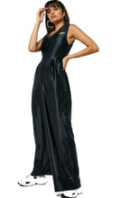 Load image into Gallery viewer, Nike Women's ICON Clash Glam Dunk Wide-Leg Jumpsuit, Black, M

