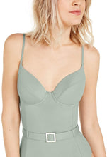 Load image into Gallery viewer, WeWoreWhat Women's Solid Danielle One-Piece Swimsuit, Jadeite, Small
