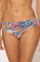 Load image into Gallery viewer, Bleu by Rod Beattie Women&#39;s Ruched Hipster Bikini Bottoms, Multi, 14
