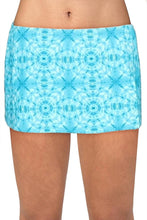 Load image into Gallery viewer, Bleu by Rod Beattie Women&#39;s Printed Swim Skirt, Laguna Teal, 12
