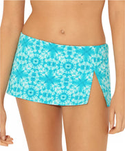 Load image into Gallery viewer, Bleu by Rod Beattie Women&#39;s Printed Swim Skirt, Laguna Teal, 12
