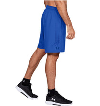 Load image into Gallery viewer, Under Armour Men's Athletic Breathable Woven Graphic Shorts, Blue, XXL
