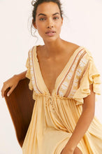 Load image into Gallery viewer, Free People Women&#39;s Will Wait For You Midi Dress, Garbanzo Bean, M
