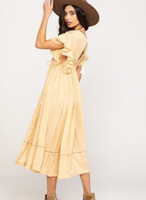 Load image into Gallery viewer, Free People Women&#39;s Will Wait For You Midi Dress, Garbanzo Bean, M

