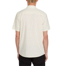 Load image into Gallery viewer, Volcom Men's Mark Mix Short Sleeve Cotton Shirts, White Flash, 2XL
