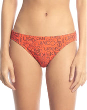 Load image into Gallery viewer, Calvin Klein Women&#39;s Logo-Print Bikini Bottoms,Strong Red, M
