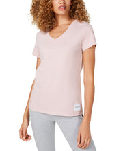 Load image into Gallery viewer, Calvin Klein Performance Women&#39;s V-Neck Active T-Shirt, Pink, S
