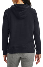 Load image into Gallery viewer, Under Armour Women&#39;s Rival Fleece HB Hoodie, Black, XXL
