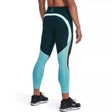 Load image into Gallery viewer, Under Armour Women&#39;s Fast Mesh Panel Athletic Leggings, Dark Cyan, M

