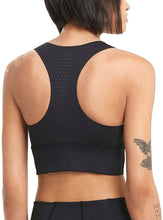 Load image into Gallery viewer, PUMA Women&#39;s Mid Impact Forever Luxe Ellavate Bra, Black, S
