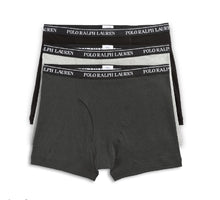 Load image into Gallery viewer, Polo Ralph Lauren Men's Big &amp; Tall 3-pk Boxer Briefs, Grey Multi, XXL
