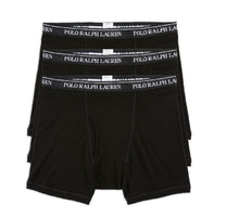 Load image into Gallery viewer, Polo Ralph Lauren Men's Big &amp; Tall 3-pk Boxer Briefs, Black, XXL
