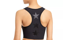 Load image into Gallery viewer, AQUA Women&#39;s Athletic Scoop Neck Longline Solid Sports Bra, Black, M
