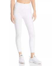 Load image into Gallery viewer, Aqua Women&#39;s Foil Artwork High-waist Athletic Leggings, White, M
