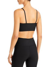 Load image into Gallery viewer, Aqua Athletic Women&#39;s Twist Detail Bra, Black, S
