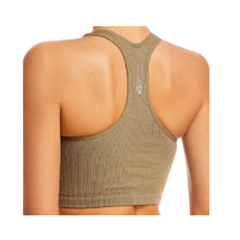 Load image into Gallery viewer, Free People Movement Women's Free Throw Ribbed Crop Tank, M, Army
