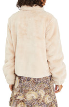 Load image into Gallery viewer, Sanctuary Women's Mock Neck Zip Front Faux Fur Coat, Maple, XS
