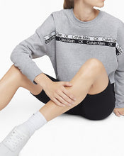 Load image into Gallery viewer, Calvin Klein Performance Women's Logo Pullover, Pearl Grey Heather, M
