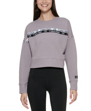 Load image into Gallery viewer, Calvin Klein Performance Women&#39;s Stripe Logo Pullover, Lilac ,XXL
