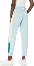 Load image into Gallery viewer, Calvin Klein Performance Women&#39;s Colorblocked Jogger Pants, Aquatic, XL

