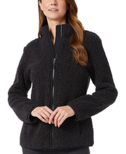 Load image into Gallery viewer, 32 Degrees Women&#39;s Sherpa Mock-Neck Sweatshirt, Black, XL
