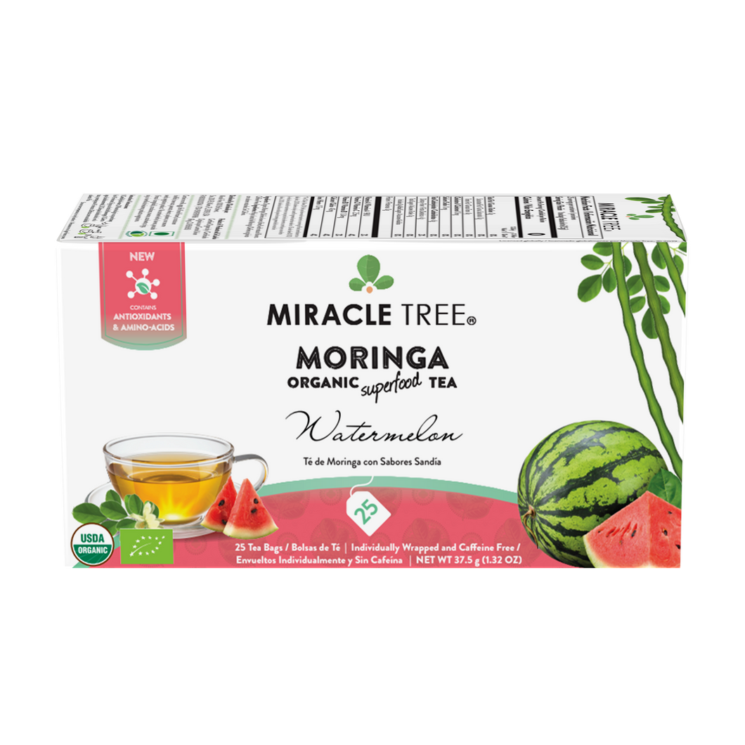Miracle Tree - Organic Moringa Tea: Watermelon