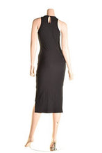 Load image into Gallery viewer, Bar III Women&#39;s Sheath Ribbed Sleeveless Casual Dress, Black, S
