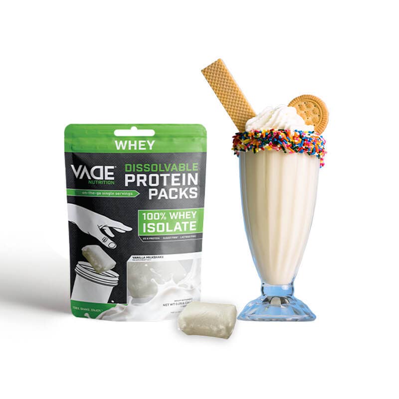 VADE Nutrition - (1ct) Vanilla Milkshake - 100% Whey Isolate Protein
