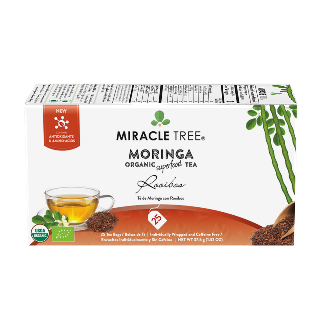Miracle Tree - Organic Moringa Tea: Rooibos