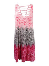 Load image into Gallery viewer, Becca by Rebecca Virtue Women&#39;s Cosmic Tank Dress Cover Up, L
