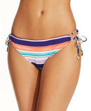 Load image into Gallery viewer, Bar III Women&#39;s Stripe Fusion Bikini Bottom, Stripe Fusion, XS
