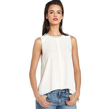 Load image into Gallery viewer, Rachel Rachel Roy Women's Sleeveless High-Low Shirt, White, XS
