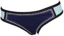 Load image into Gallery viewer, Bar III Women&#39;s Whip It Good Colorblocked Hipster Bikini Bottoms, S
