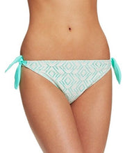 Load image into Gallery viewer, Hula Honey Juniors&#39; Crochet Side-Tie Bikini Bottom, White, XL
